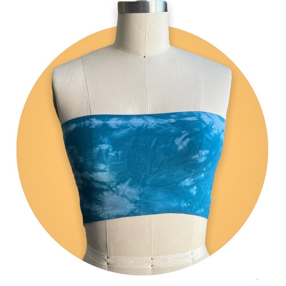 Banana Republic Turquoise Tie Dye Mini Bandeau